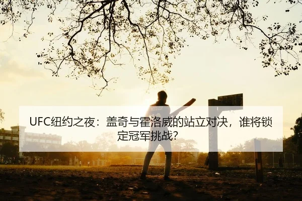 UFC纽约之夜：盖奇与霍洛威的站立对决，谁将锁定冠军挑战？